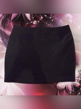 vtg y2k mini pencil skirt - express, sz 6